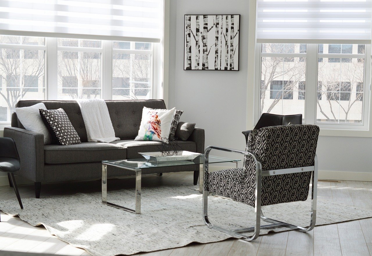 living room, condo, house